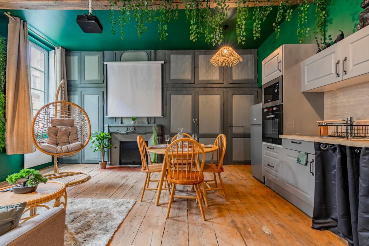 Appartement Jungle - Libourne Centre - 4 Pers - Sauna - Netflix Exterior photo