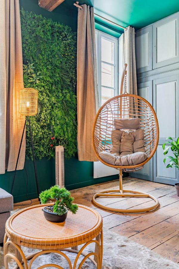 Appartement Jungle - Libourne Centre - 4 Pers - Sauna - Netflix Exterior photo